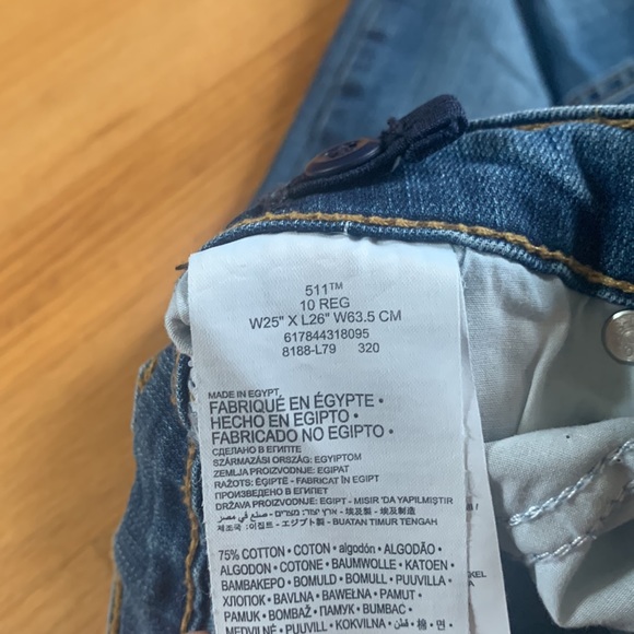 Boys Levi’s size 10 jeans - Picture 5 of 6